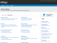 Tablet Screenshot of infosysblogs.com